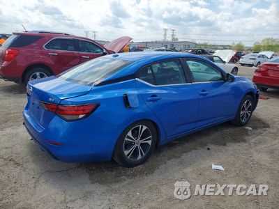 Trzecie zdjęcie samochodu z tyłu: 2021 NISSAN SENTRA SV VIN:3N1AB8CV4MY284087 - miniatura