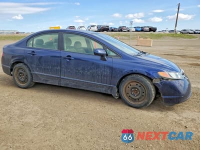 Czwarte zdjęcie samochodu z boku: 2006 HONDA CIVIC LX VIN:1HGFA15426L807685 - miniatura
