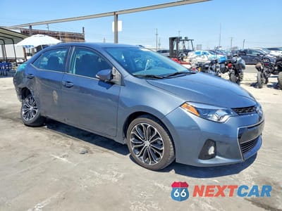 Czwarte zdjęcie samochodu z boku: 2015 TOYOTA COROLLA S PLUS VIN:2T1BURHE0FC410412 - miniatura