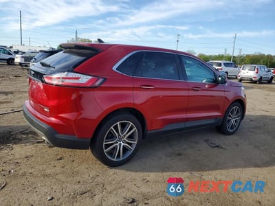 Trzecie zdjęcie samochodu z tyłu: 2020 FORD EDGE TITANIUM VIN:2FMPK4K96LBB52343 - miniatura
