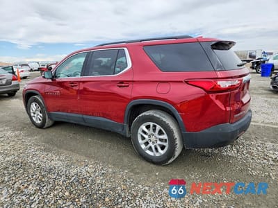 Drugie zdjęcie samochodu z przodu: 2019 CHEVROLET TRAVERSE LT VIN:1GNEVGKW7KJ124188 - miniatura