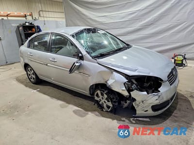 Czwarte zdjęcie samochodu z boku: 2008 HYUNDAI ACCENT GLS VIN:KMHCN46C88U248763 - miniatura