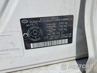 Zdjęcie 12 z 12 samochodu: 2016 HYUNDAI SONATA SE VIN:5NPE24AF7GH272178 - miniatura