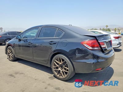 Drugie zdjęcie samochodu z przodu: 2013 HONDA CIVIC EXL VIN:19XFB2F95DE254354 - miniatura