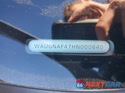 Zdjęcie 12 z 12 samochodu: 2017 AUDI A4 PREMIUM VIN:WAUGNAF47HN000640 - miniatura