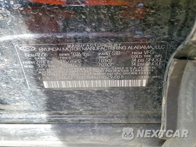 Zdjęcie 13 z 13 samochodu: 2017 HYUNDAI SANTA FE SPORT 2.4L VIN:5NMZUDLB4HH029688 - miniatura