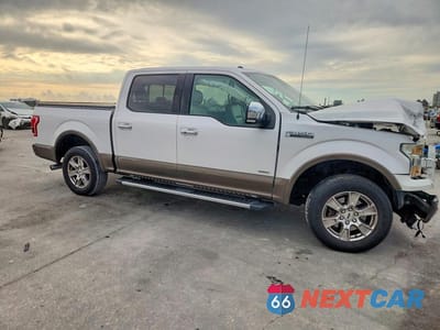 Czwarte zdjęcie samochodu z boku: 2015 FORD F150 SUPERCREW VIN:1FTEW1CG1FKE12959 - miniatura