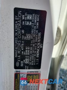Zdjęcie 13 z 13 samochodu: 2020 KIA SPORTAGE LX VIN:KNDPMCAC9L7670395 - miniatura