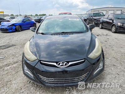 Piąte zdjęcie samochodu w środku: 2014 HYUNDAI ELANTRA LIMITED VIN:5NPDH4AE6EH476288 - miniatura