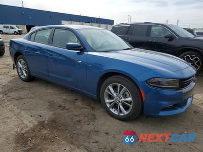 Czwarte zdjęcie samochodu z boku: 2022 DODGE CHARGER SXT VIN:2C3CDXJGXNH203667 - miniatura