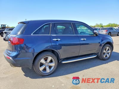 Trzecie zdjęcie samochodu z tyłu: 2013 ACURA MDX TECHNOLOGY VIN:2HNYD2H31DH503694 - miniatura