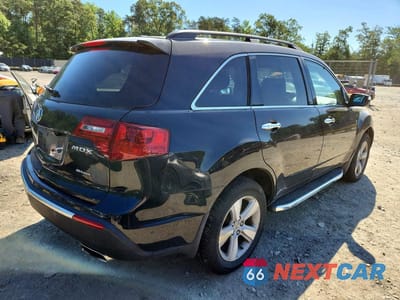 Trzecie zdjęcie samochodu z tyłu: 2011 ACURA MDX TECHNOLOGY VIN:2HNYD2H67BH536982 - miniatura