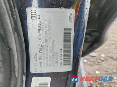 Zdjęcie 12 z 12 samochodu: 2016 AUDI A6 PREMIUM PLUS VIN:WAUGFAFCXGN050046 - miniatura