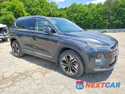 Czwarte zdjęcie samochodu z boku: 2020 HYUNDAI SANTA FE LIMITED 2.0T VIN:5NMS53AAXLH262227 - miniatura