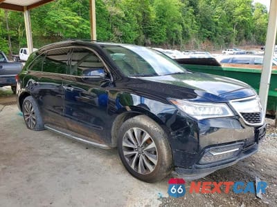Czwarte zdjęcie samochodu z boku: 2016 ACURA MDX TECHNOLOGY VIN:5FRYD4H42GB025501 - miniatura