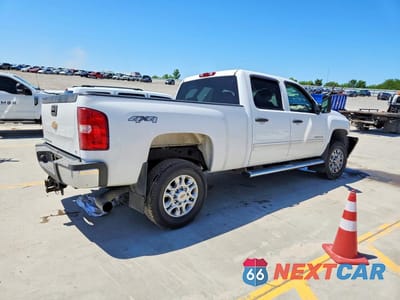 Trzecie zdjęcie samochodu z tyłu: 2012 CHEVROLET SILVERADO K2500 HEAVY DUTY LT VIN:1GC1KXC84CF220722 - miniatura