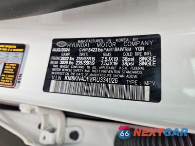 Zdjęcie 12 z 12 samochodu: 2024 HYUNDAI IONIQ 5 SEL VIN:KM8KN4DE8RU334026 - miniatura