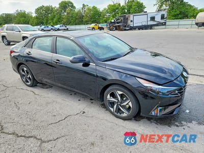 Czwarte zdjęcie samochodu z boku: 2023 HYUNDAI ELANTRA LIMITED VIN:KMHLN4AJ4PU061377 - miniatura