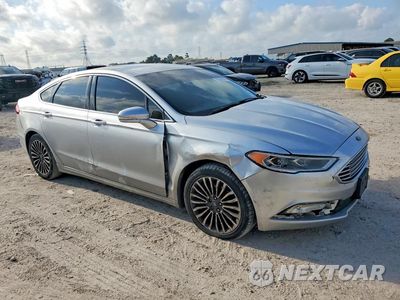 Czwarte zdjęcie samochodu z boku: 2017 FORD FUSION SE VIN:3FA6P0H9XHR120155 - miniatura