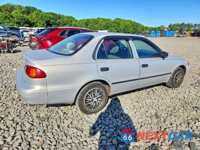 Trzecie zdjęcie samochodu z tyłu: 2000 TOYOTA COROLLA VE VIN:1NXBR12EXYZ416876 - miniatura