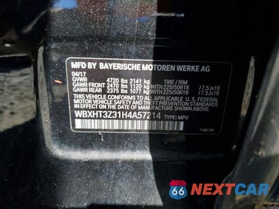 Zdjęcie 13 z 13 samochodu: 2017 BMW X1 XDRIVE28I VIN:WBXHT3Z31H4A57214 - miniatura
