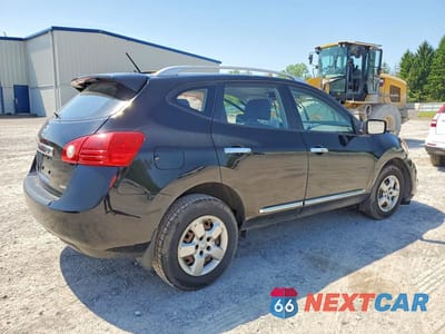 Trzecie zdjęcie samochodu z tyłu: 2015 NISSAN ROGUE SELECT S VIN:JN8AS5MV5FW763675 - miniatura