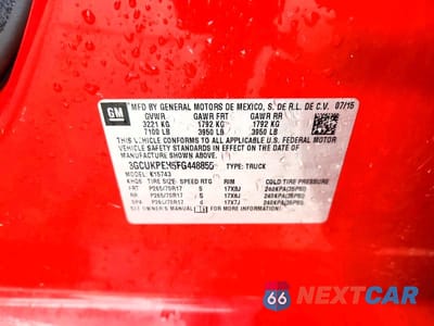 Zdjęcie 12 z 12 samochodu: 2015 CHEVROLET SILVERADO K1500 VIN:3GCUKPEH5FG448855 - miniatura