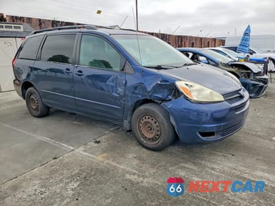 Czwarte zdjęcie samochodu z boku: 2005 TOYOTA SIENNA LE 7 PASSENGER VIN:5TDZA23CX5S222250 - miniatura