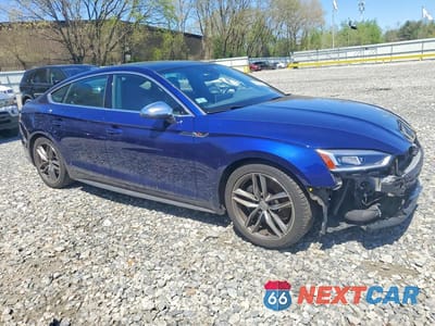 Czwarte zdjęcie samochodu z boku: 2018 AUDI S5 PREMIUM PLUS VIN:WAUB4CF51JA093427 - miniatura