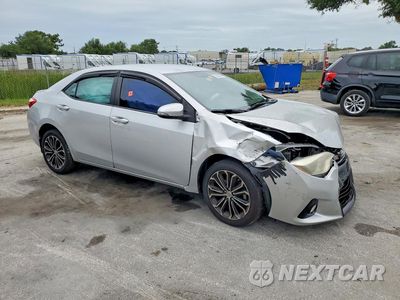 Czwarte zdjęcie samochodu z boku: 2015 TOYOTA COROLLA S PLUS VIN:5YFBURHE0FP253075 - miniatura