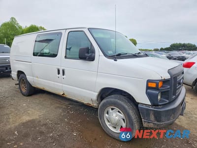 Czwarte zdjęcie samochodu z boku: 2013 FORD ECONOLINE E150 VAN VIN:1FTNE1EW8DDA65316 - miniatura