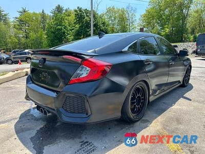 Trzecie zdjęcie samochodu z tyłu: 2019 HONDA CIVIC SI VIN:2HGFC1E54KH703743 - miniatura