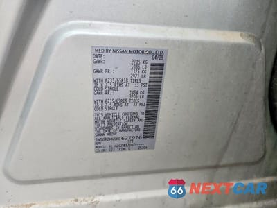 Zdjęcie 12 z 12 samochodu: 2019 NISSAN PATHFINDER SL VIN:5N1DR2MN5KC627976 - miniatura