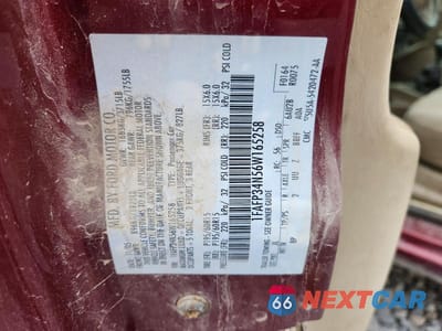 Zdjęcie 12 z 12 samochodu: 2006 FORD FOCUS ZX4 VIN:1FAFP34N56W165258 - miniatura