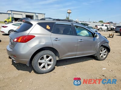 Trzecie zdjęcie samochodu z tyłu: 2010 NISSAN MURANO S VIN:JN8AZ1MU3AW008920 - miniatura