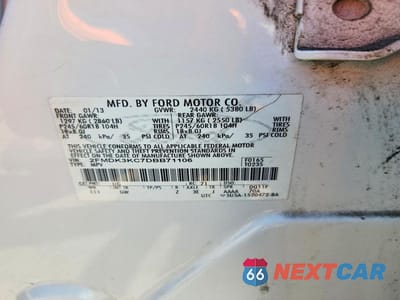 Zdjęcie 14 z 14 samochodu: 2013 FORD EDGE LIMITED VIN:2FMDK3KC7DBB71106 - miniatura