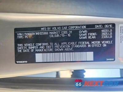 Zdjęcie 12 z 12 samochodu: 2017 VOLVO S60 PREMIER VIN:LYV402TK1HB125968 - miniatura