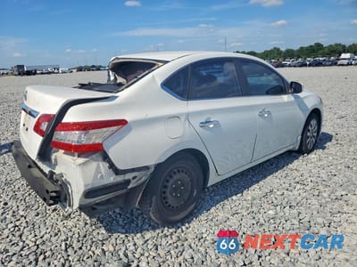 Trzecie zdjęcie samochodu z tyłu: 2015 NISSAN SENTRA S VIN:3N1AB7AP9FY285057 - miniatura