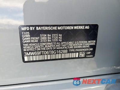 Zdjęcie 13 z 13 samochodu: 2026 BMW M340XI VIN:3MW69FT06T8G16288 - miniatura