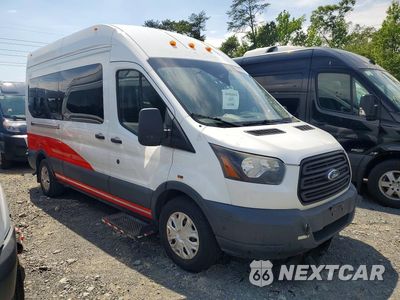 Czwarte zdjęcie samochodu z boku: 2017 FORD TRANSIT T-350HD HANDICAP ACCESSIBLE VAN VIN:1FTBW2XM1HKB48833 - miniatura