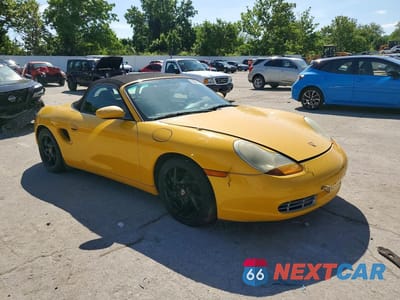 Czwarte zdjęcie samochodu z boku: 2000 PORSCHE BOXSTER VIN:WP0CA2989YU622972 - miniatura