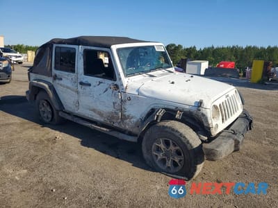 Czwarte zdjęcie samochodu z boku: 2018 JEEP WRANGLER UNLIMITED SPORT VIN:1C4BJWDG4JL860113 - miniatura