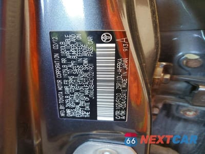 Zdjęcie 13 z 13 samochodu: 2012 SCION XD BASE VIN:JTKKU4B44C1021901 - miniatura