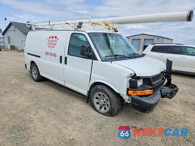 Czwarte zdjęcie samochodu z boku: 2013 CHEVROLET EXPRESS G1500 VIN:1GCSHAF4XD1137724 - miniatura
