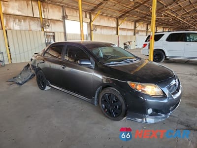 Czwarte zdjęcie samochodu z boku: 2009 TOYOTA COROLLA S VIN:1NXBU40E79Z104275 - miniatura