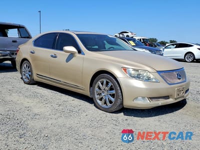 Czwarte zdjęcie samochodu z boku: 2007 LEXUS LS 460 VIN:JTHBL46F375036408 - miniatura