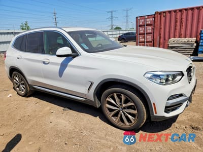 Czwarte zdjęcie samochodu z boku: 2019 BMW X3 XDRIVE30I VIN:5UXTR9C58KLE14399 - miniatura