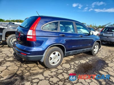 Trzecie zdjęcie samochodu z tyłu: 2010 HONDA CR-V LX VIN:5J6RE4H31AL068090 - miniatura