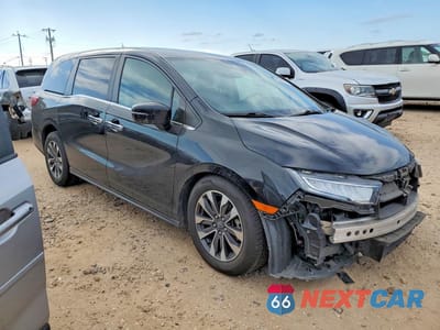 Czwarte zdjęcie samochodu z boku: 2023 HONDA ODYSSEY EXL VIN:5FNRL6H67PB042736 - miniatura
