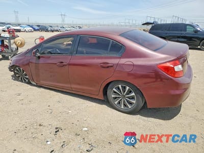 Drugie zdjęcie samochodu z przodu: 2012 HONDA CIVIC LX VIN:2HGFB2F52CH551681 - miniatura